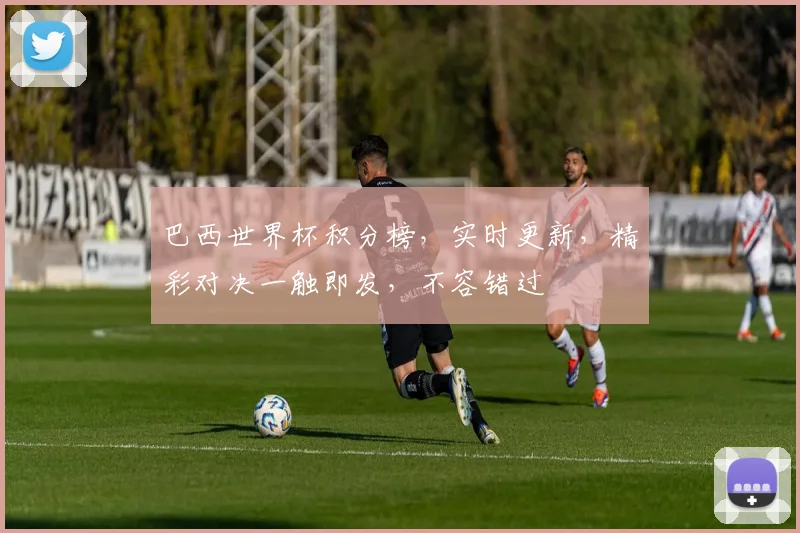 巴西世界杯积分榜，实时更新，精彩对决一触即发，不容错过